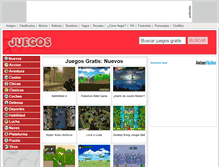 Tablet Screenshot of juegos.paraguay.com