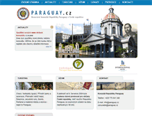 Tablet Screenshot of paraguay.cz